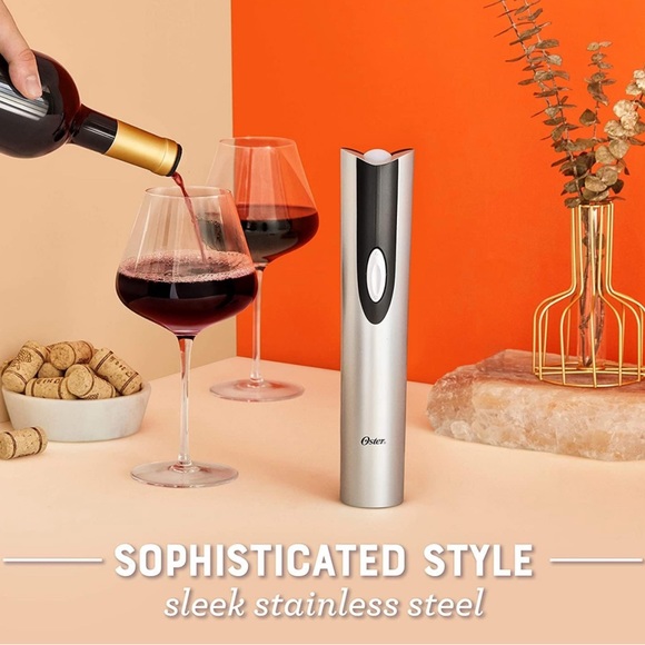 Oster electric silver wine opener - Picture 3 of 4